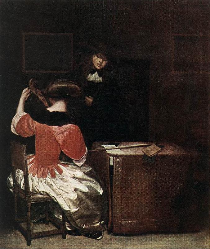 The Music Lesson r, TERBORCH, Gerard